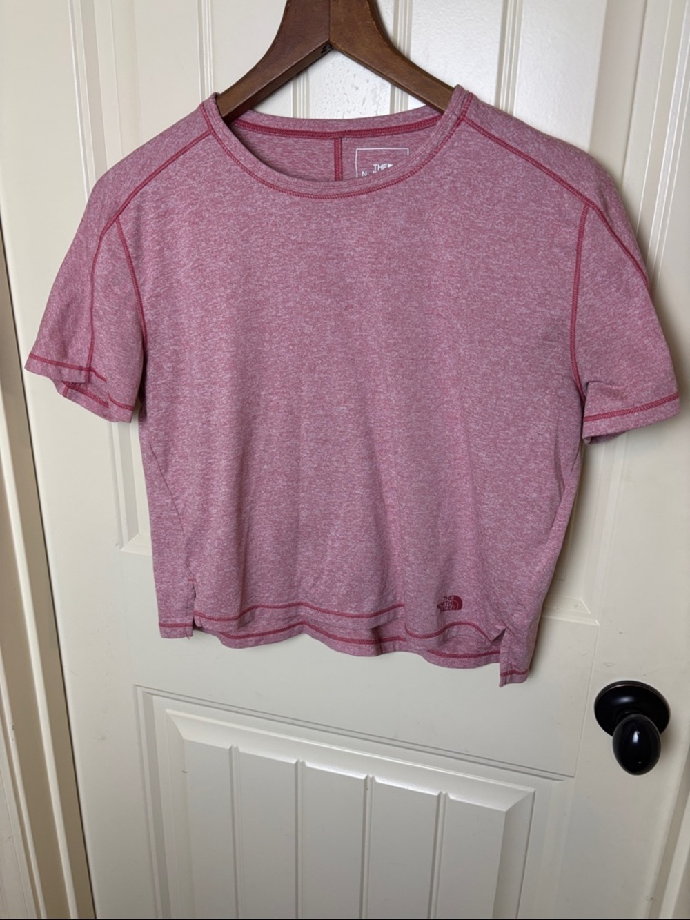 The North Face Heathered Rose Short Sleeve Crew Tee